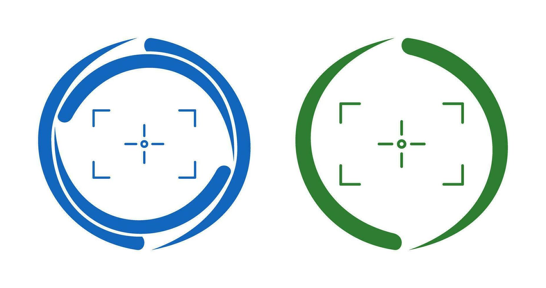 Unique Focus Vector Icon