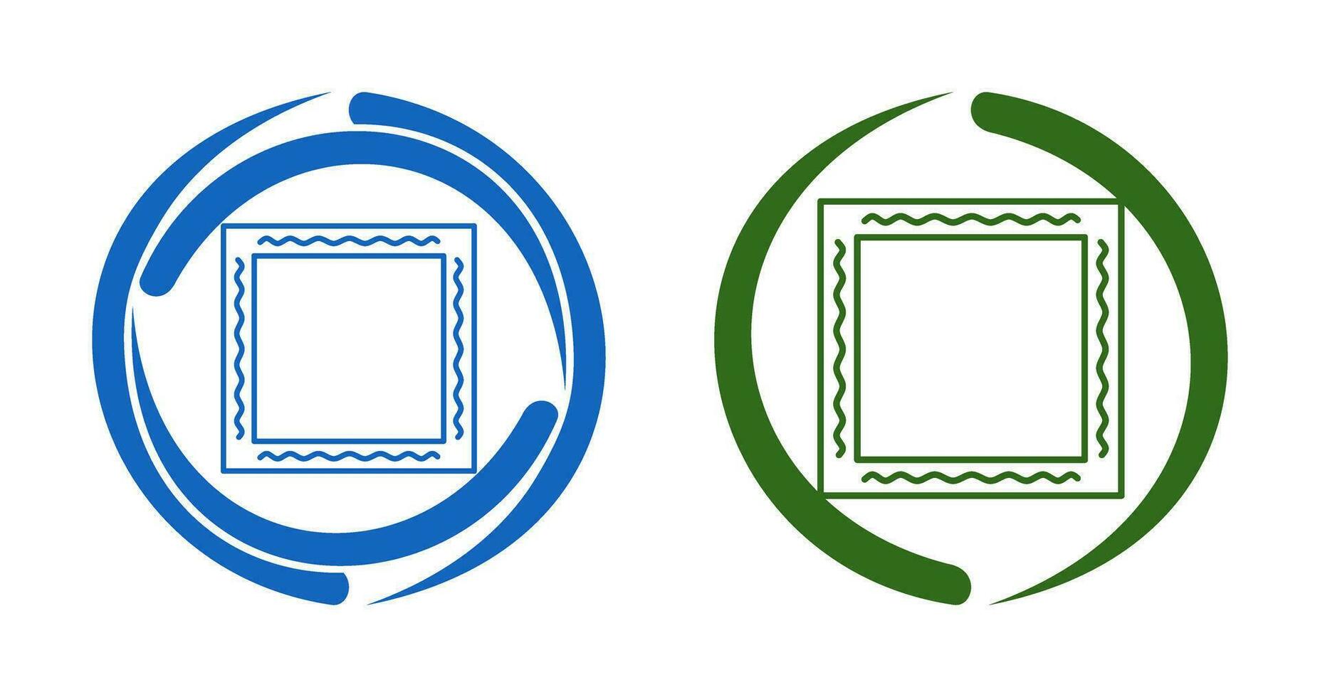 Unique Frame Vector Icon