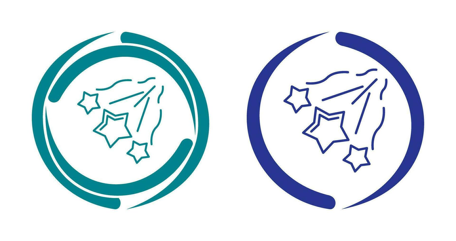 Falling Stars Vector Icon