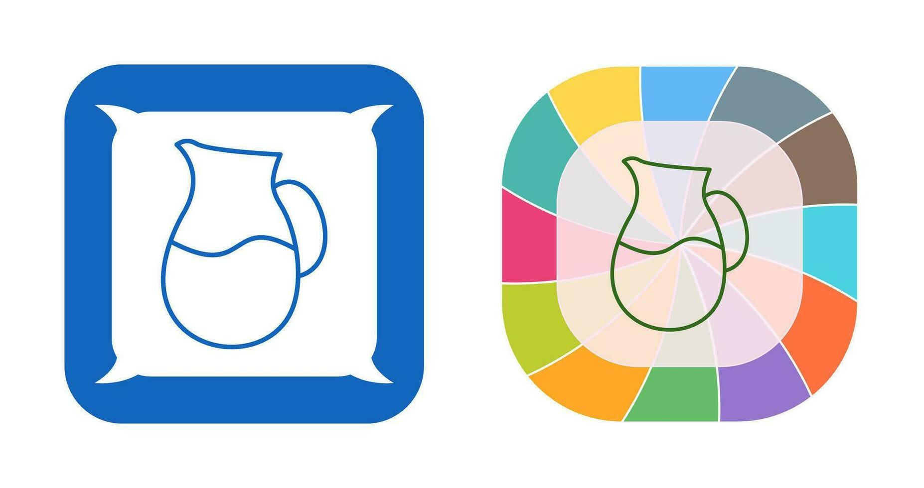 Milk Jug Vector Icon