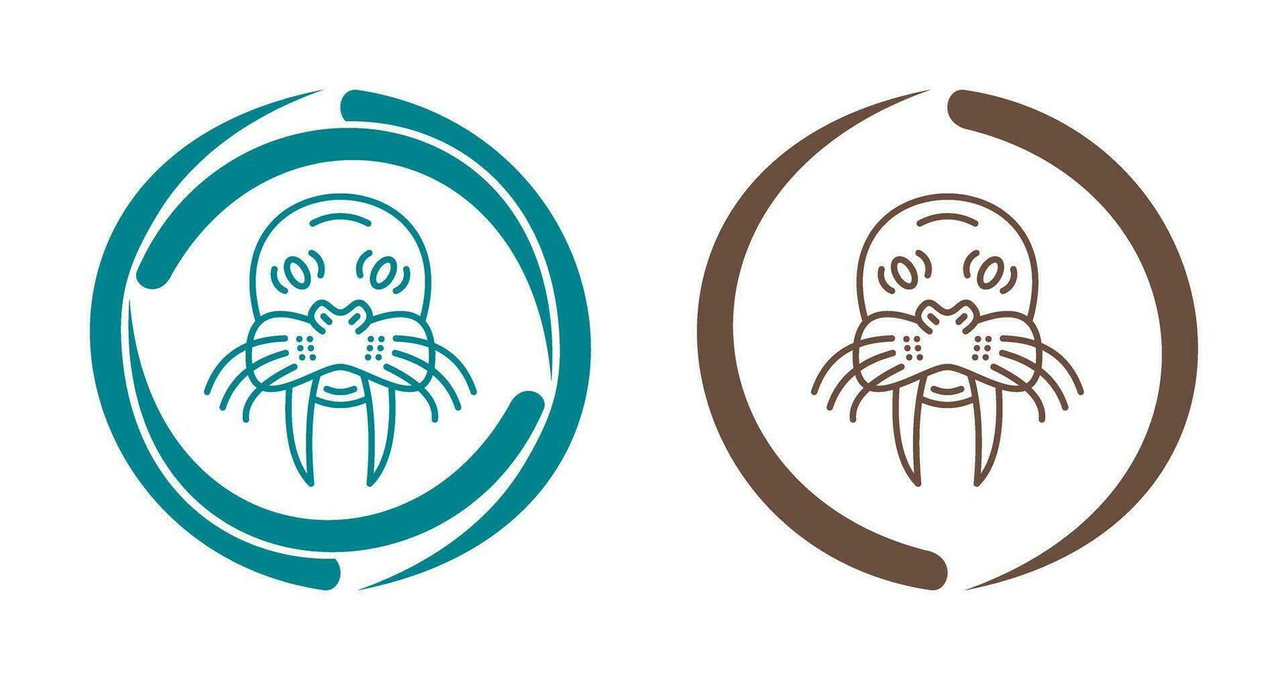 Walrus Vector Icon