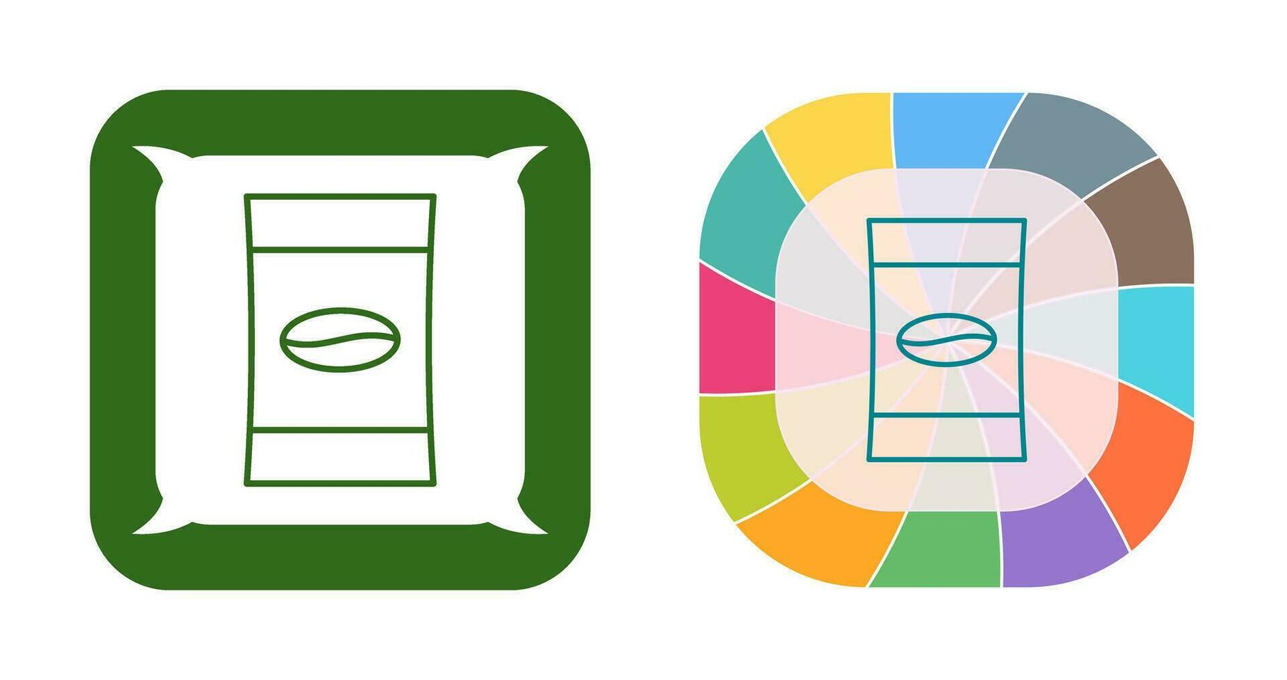 Coffee Packets Vector Icon