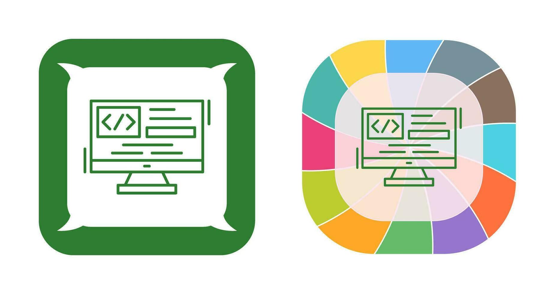 Coding Vector Icon