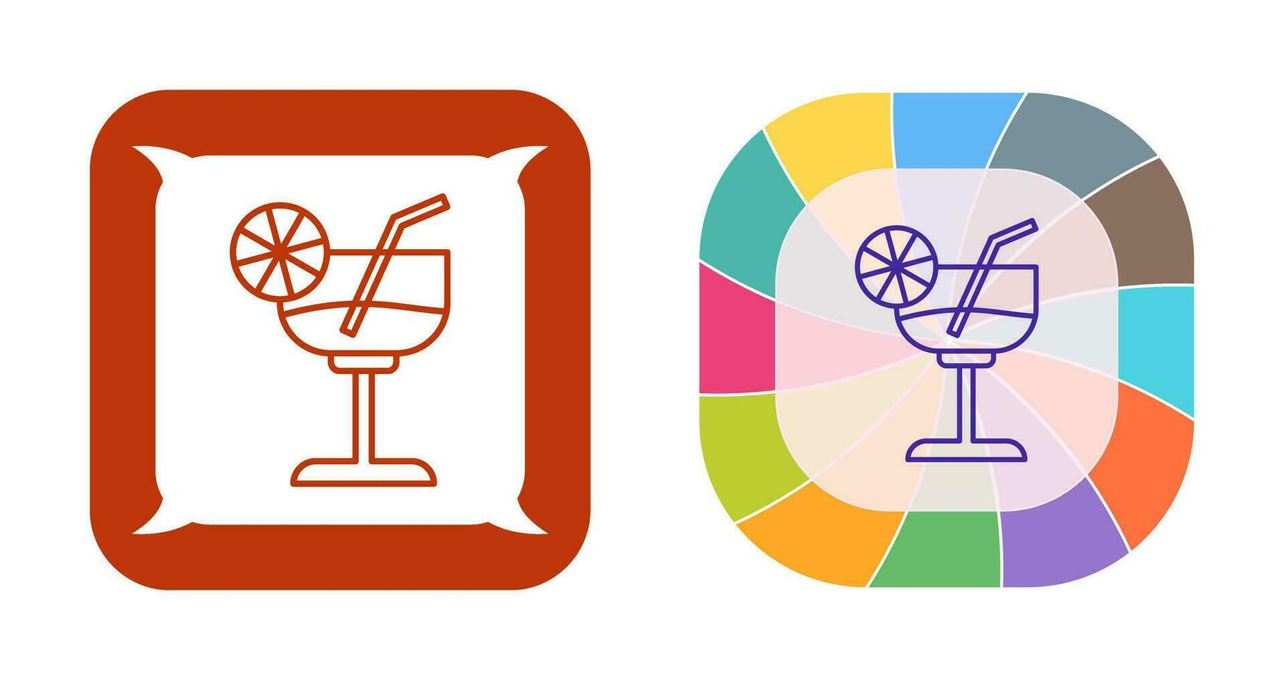 Cocktail Vector Icon