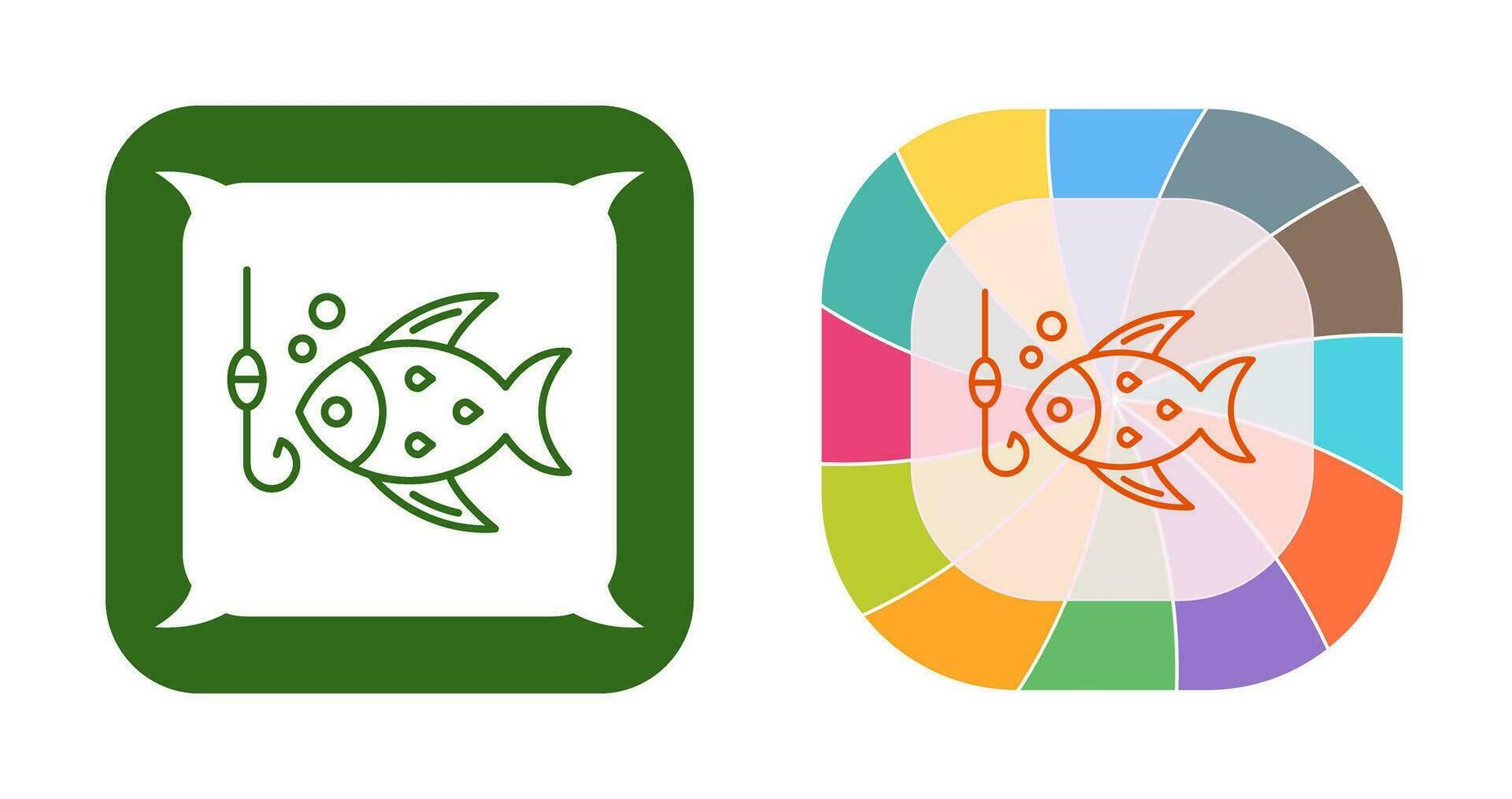 icono de vector de pesca