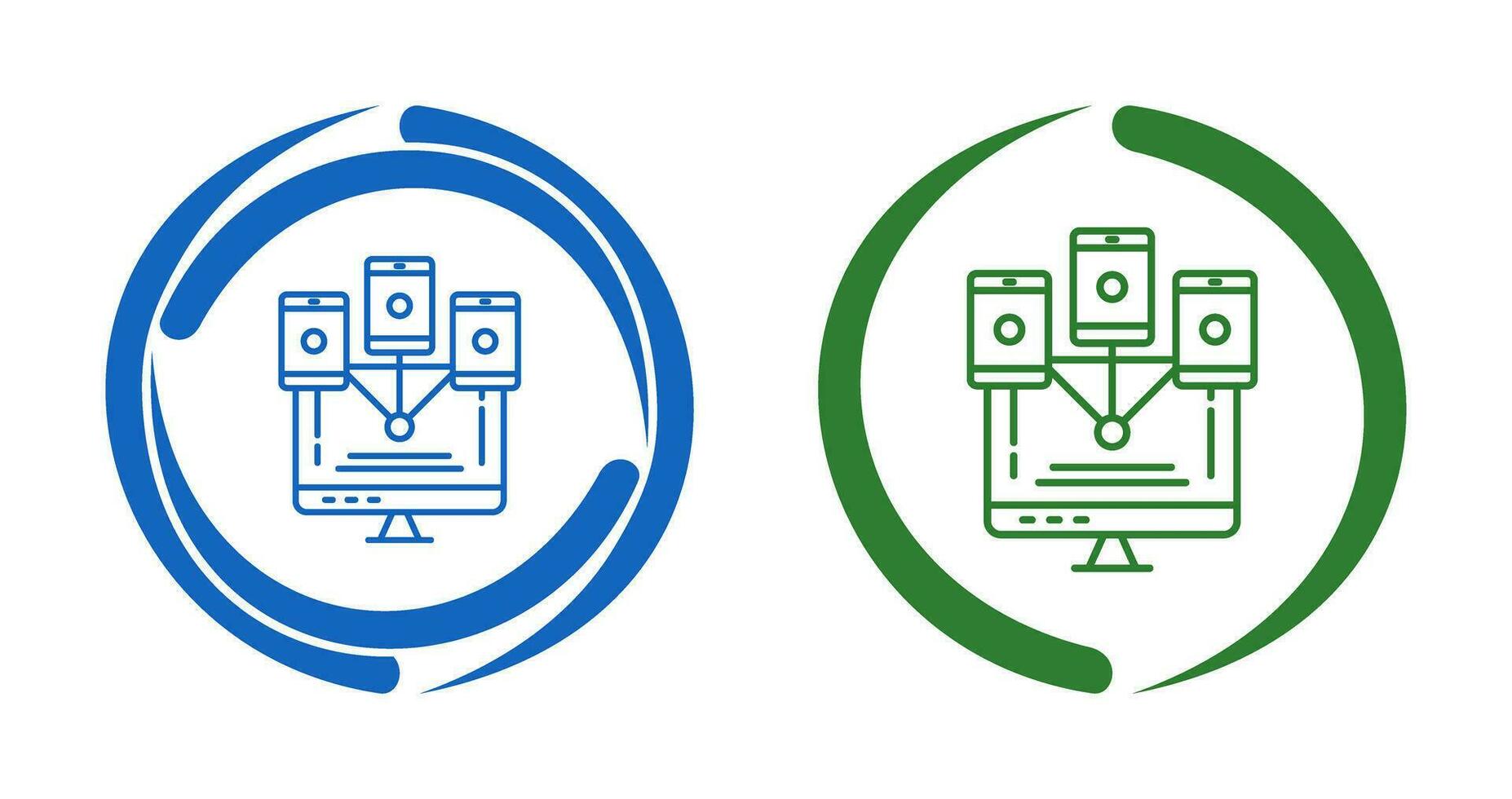 Computer Networks Vector Icon