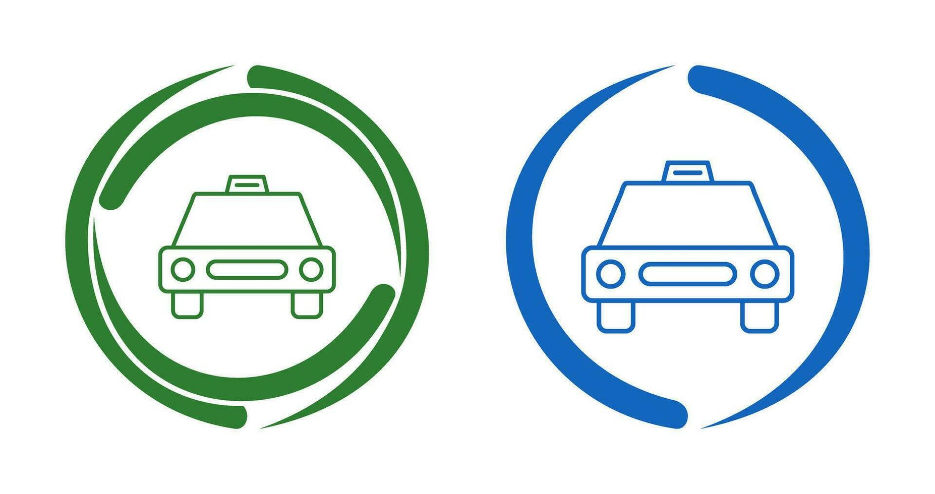 Cab Vector Icon