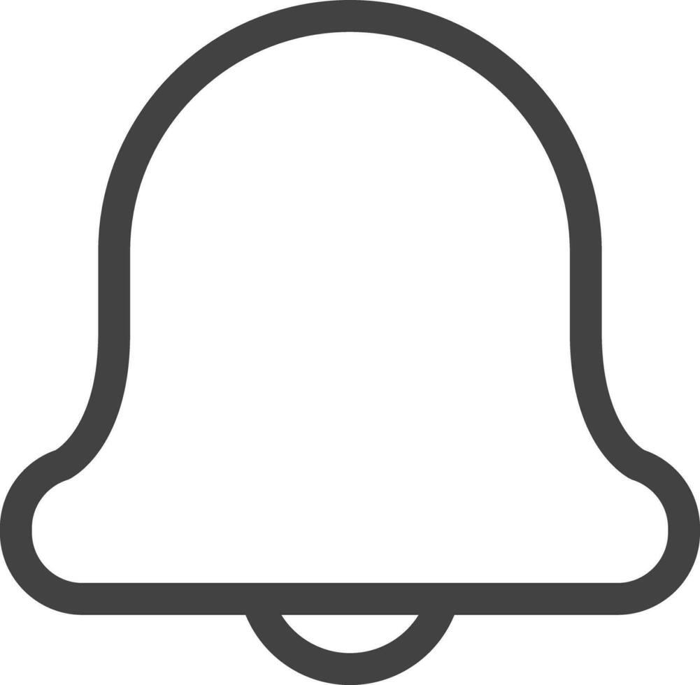 Notification Bell icon vector