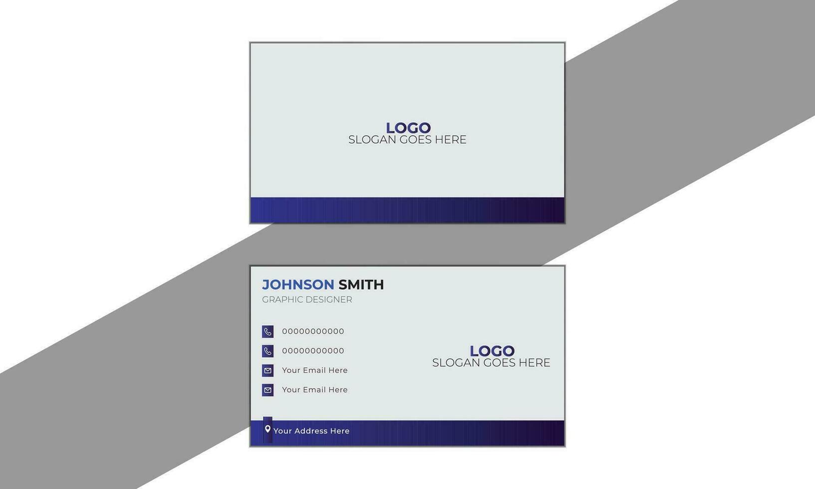 Business Card  template design free vector