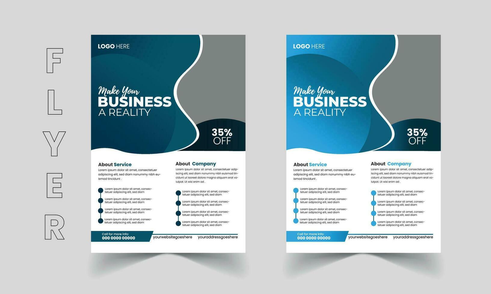 Business annual report brochure flyer design template vector, leaflet cover presentation abstract geometric background, modern publication poster magazine, layout in a4 size  vector Pro Vector