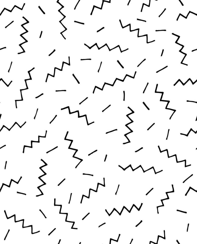 seamless pattern with black and white lines vector