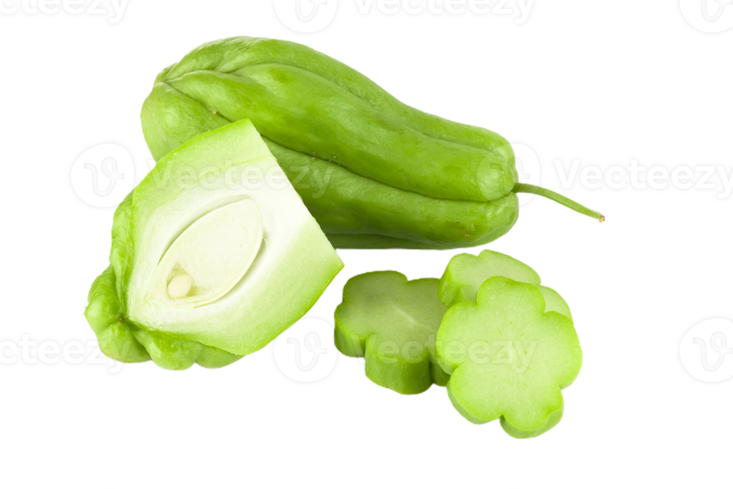 Chayote Squash png transparent background