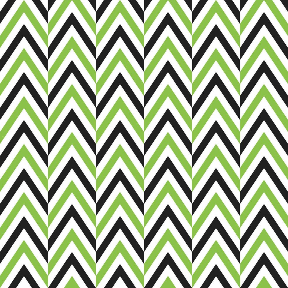 Light green and black herringbone pattern. Herringbone vector pattern. Seamless geometric pattern for clothing, wrapping paper, backdrop, background, gift card.