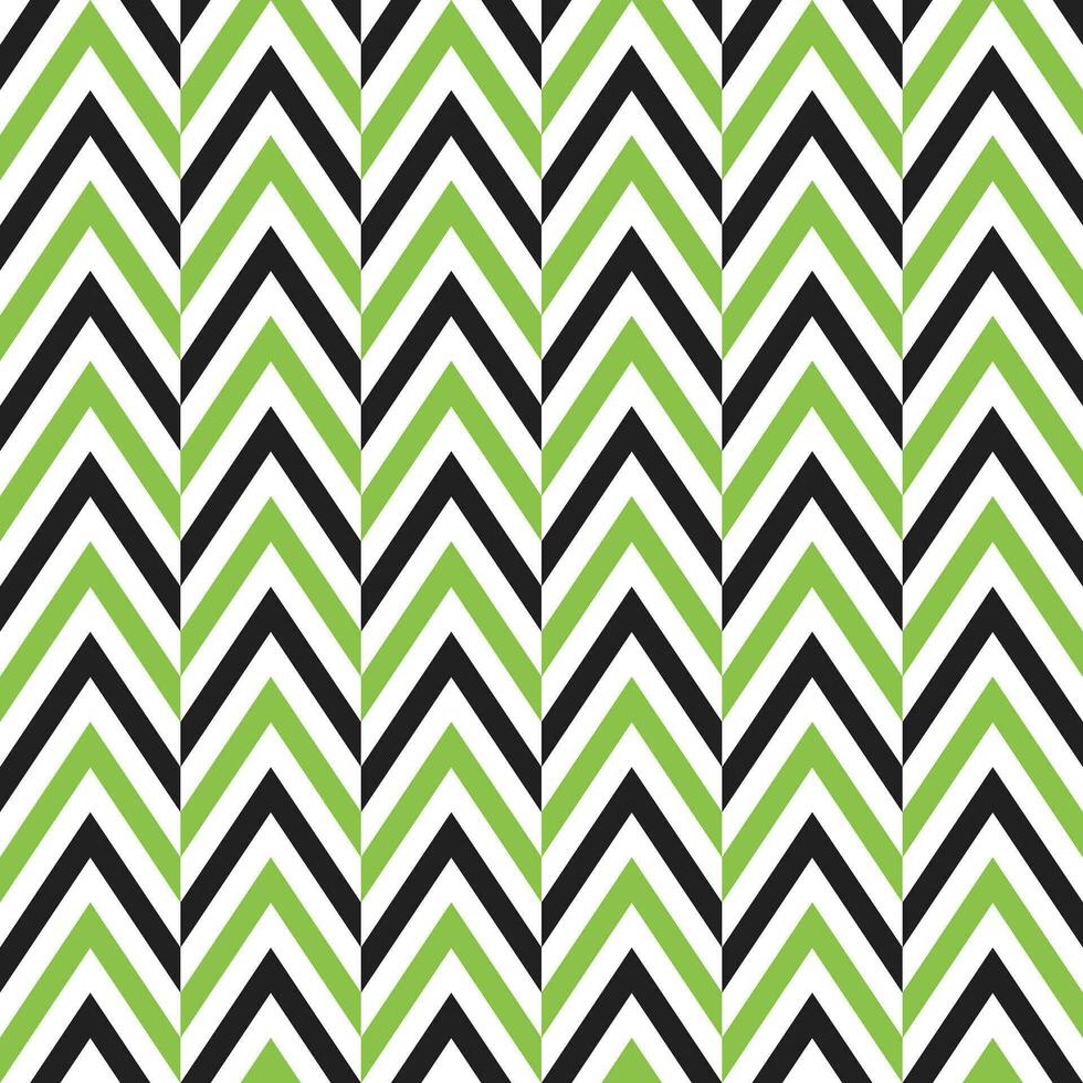 Light green and black herringbone pattern. Herringbone vector pattern. Seamless geometric pattern for clothing, wrapping paper, backdrop, background, gift card.