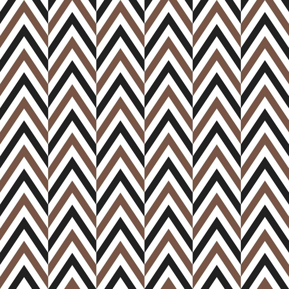 Brown and black herringbone pattern. Herringbone vector pattern. Seamless geometric pattern for clothing, wrapping paper, backdrop, background, gift card.