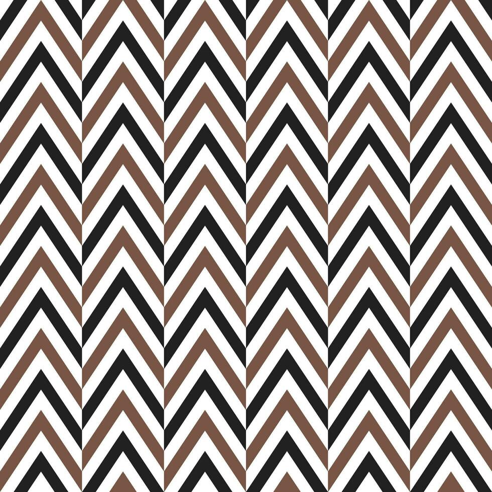 Brown and black herringbone pattern. Herringbone vector pattern. Seamless geometric pattern for clothing, wrapping paper, backdrop, background, gift card.