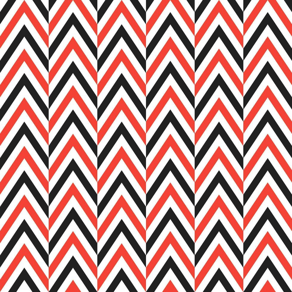 Red and black herringbone pattern. Herringbone vector pattern. Seamless geometric pattern for clothing, wrapping paper, backdrop, background, gift card.