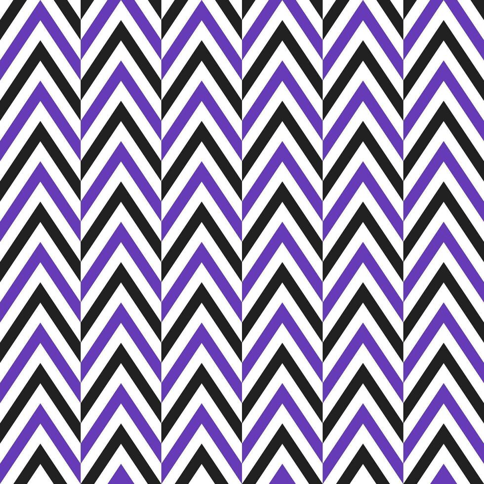 Purple and black herringbone pattern. Herringbone vector pattern. Seamless geometric pattern for clothing, wrapping paper, backdrop, background, gift card.