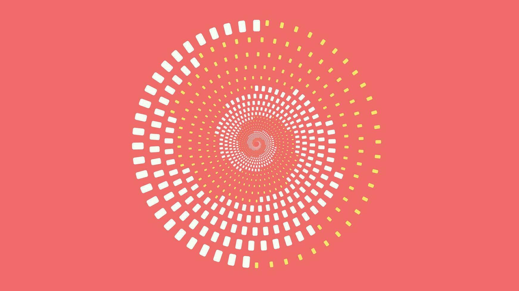 Abstract spiral vortex spinning background in simple style. This creative design can be used as a banner or website home page. vector