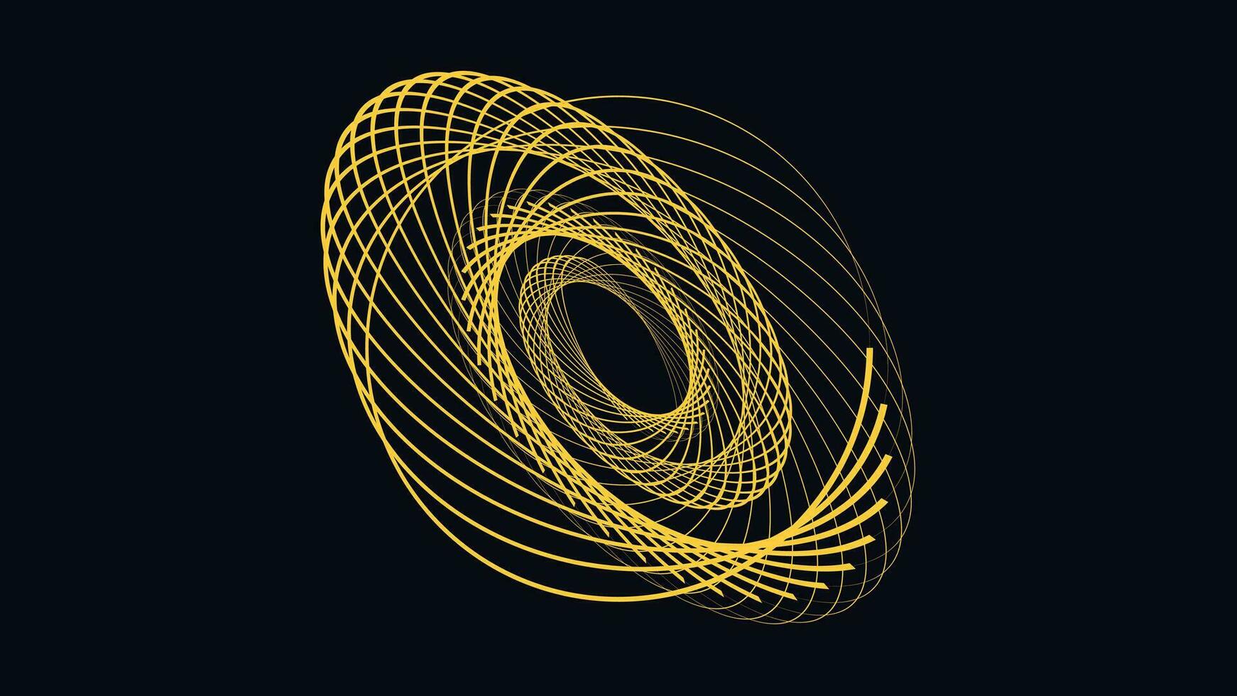 resumen espiral redondo logo antecedentes. esta hilado galaxia tipo logo lata ser usado como un bandera o proyecto elementos. vector