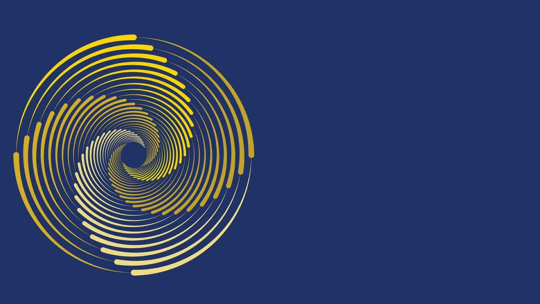 Abstract spiral vortex spinning background in simple style. This creative design can be used as a banner or website home page. vector