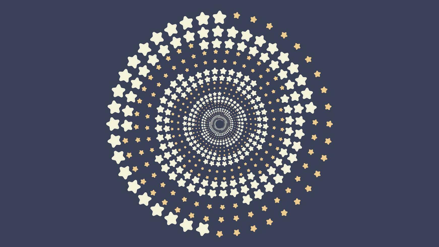 Abstract spiral star ball background for festival use like 