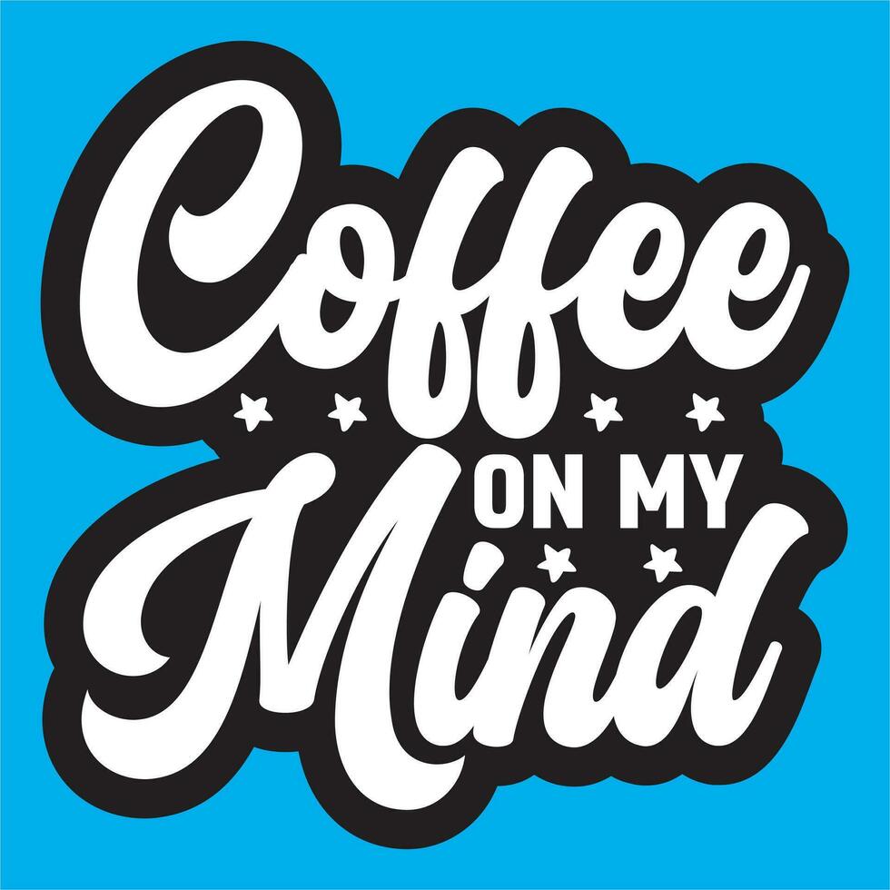 coffee t-shirt design vector file