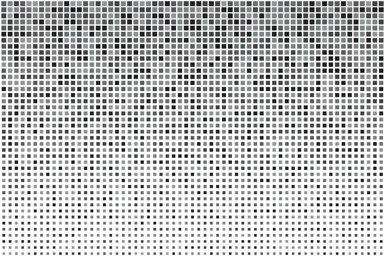 Black halftone dot grain texture pixel popart abstract pattern background vector
