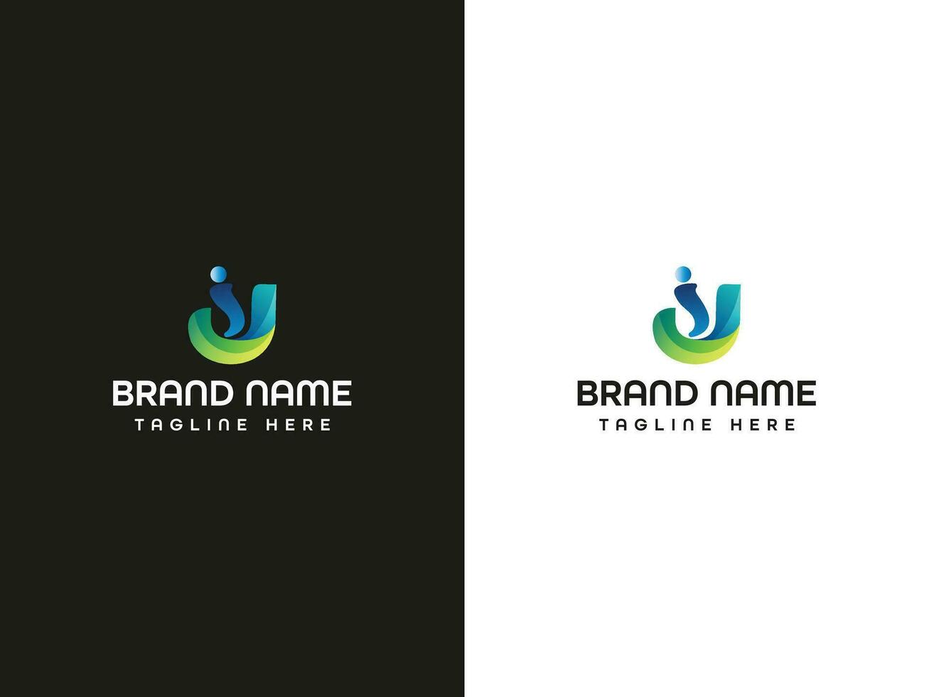 modern letter logo design vector