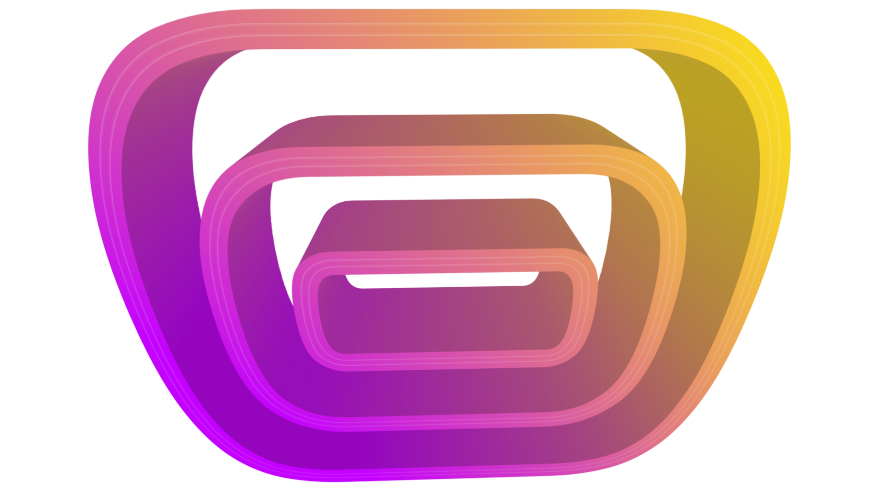 Circle shapes with colorful lines png