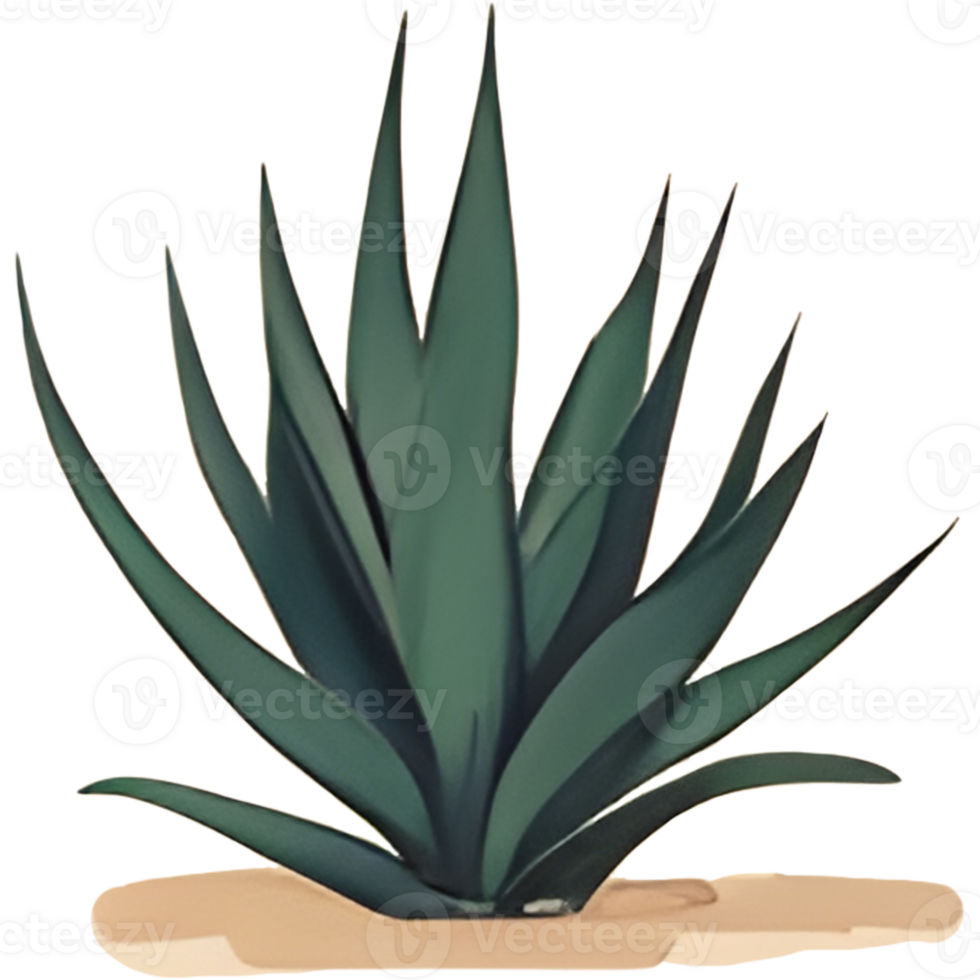 överlevande av de torr de elasticitet av öken- kaktus ai generativ png