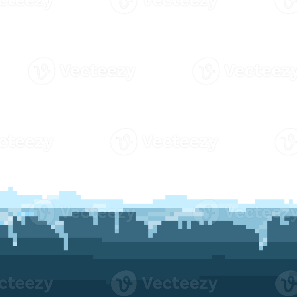 Eis Terrain Land Pixel Illustration png