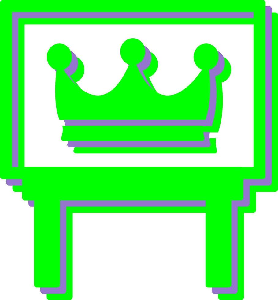 Crown Exhibit Vector Icon
