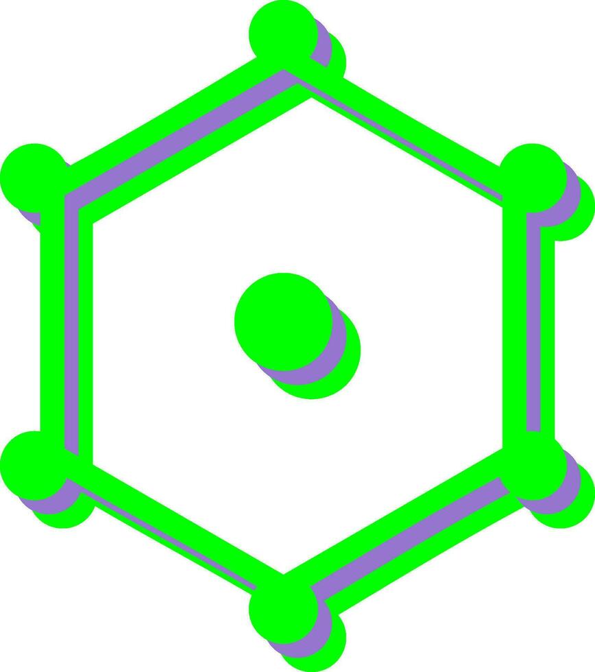 Unique Nodes Vector Icon