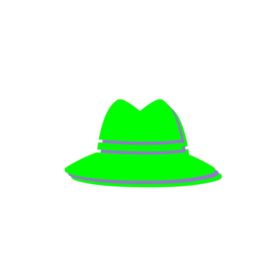 icono de vector de sombrero