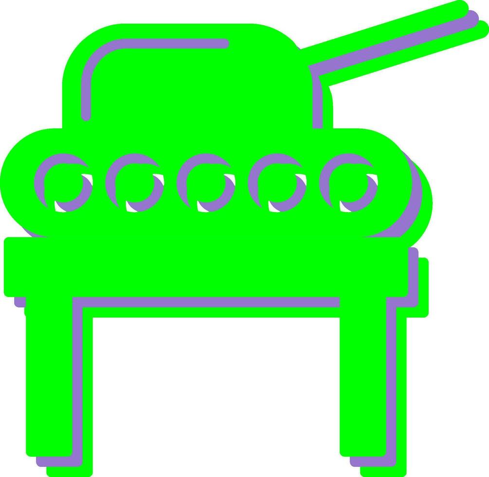 Tank Exhibit Vector Icon