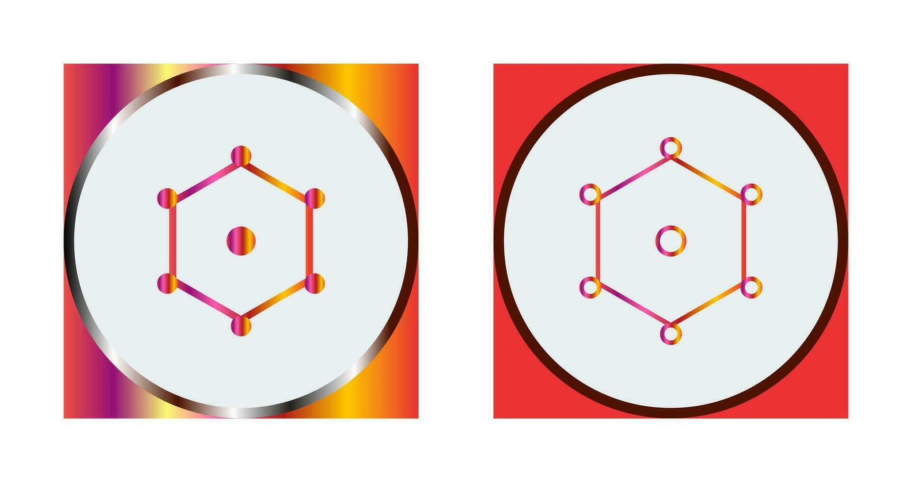 Unique Nodes Vector Icon