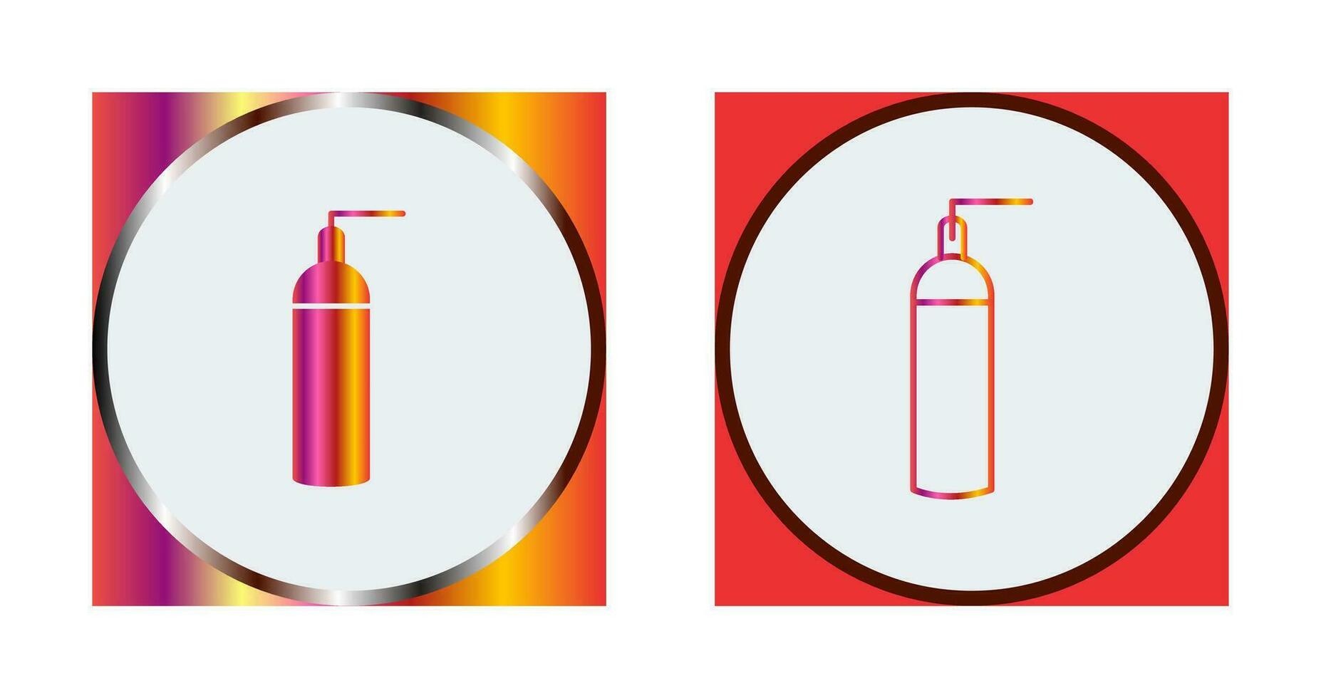 Unique Oxygen Tanks Vector Icon