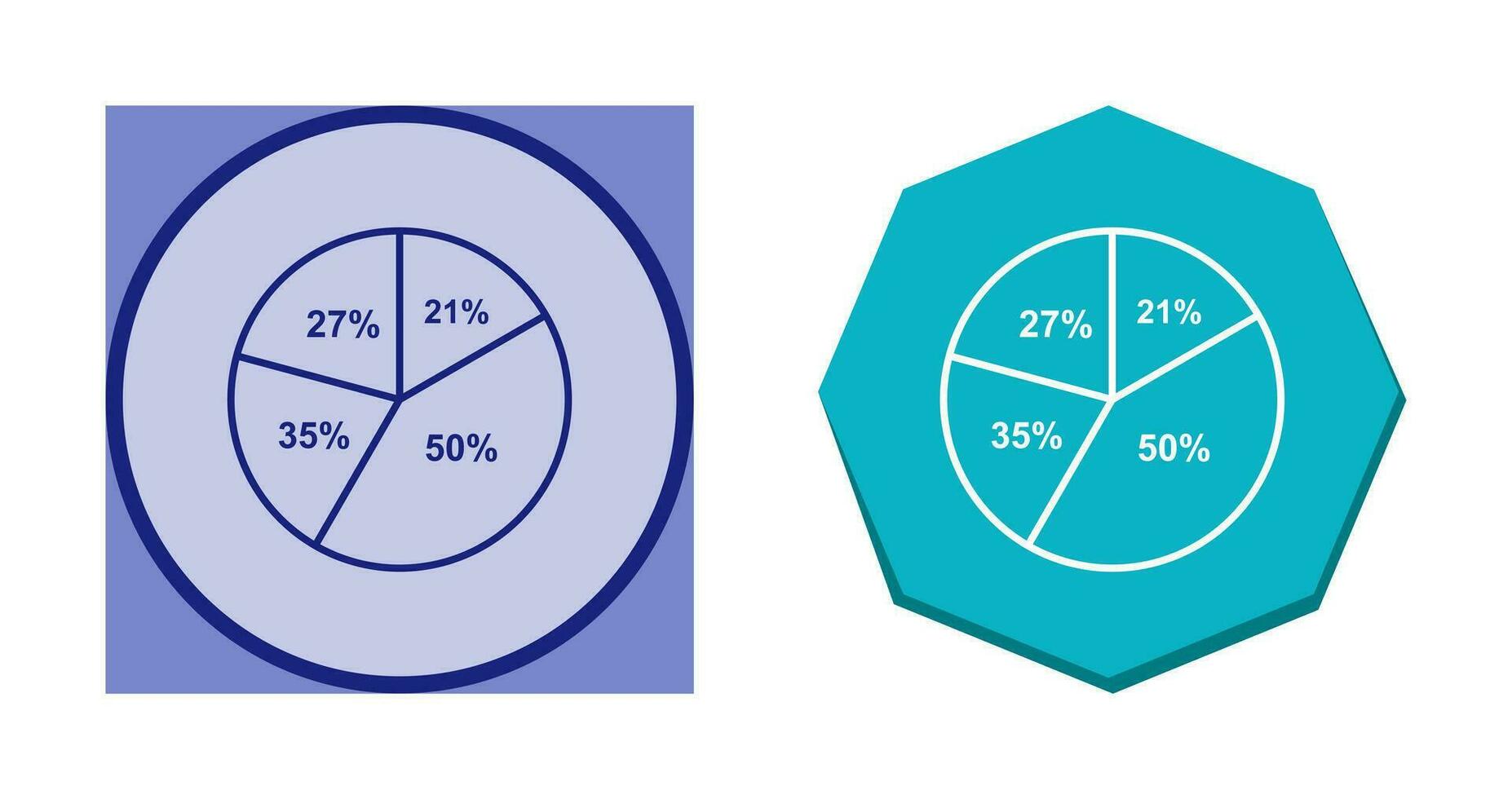 Pie Chart Vector Icon