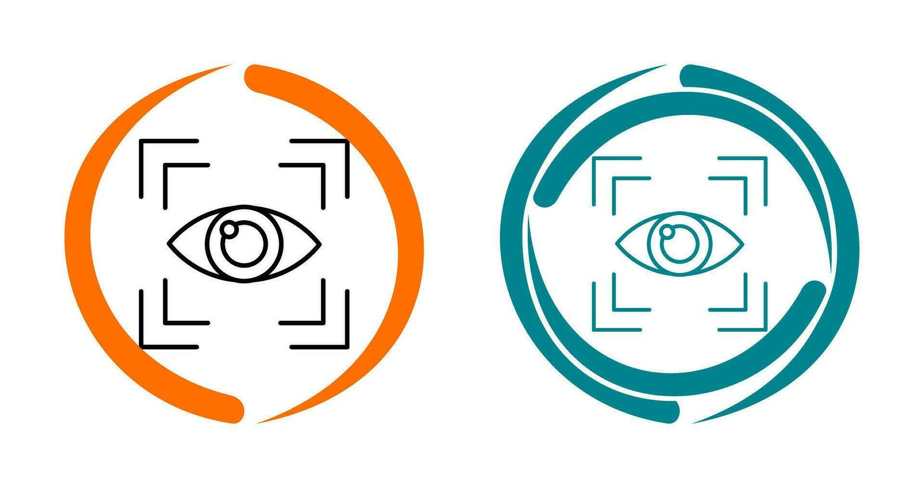 Eye Scan Vector Icon