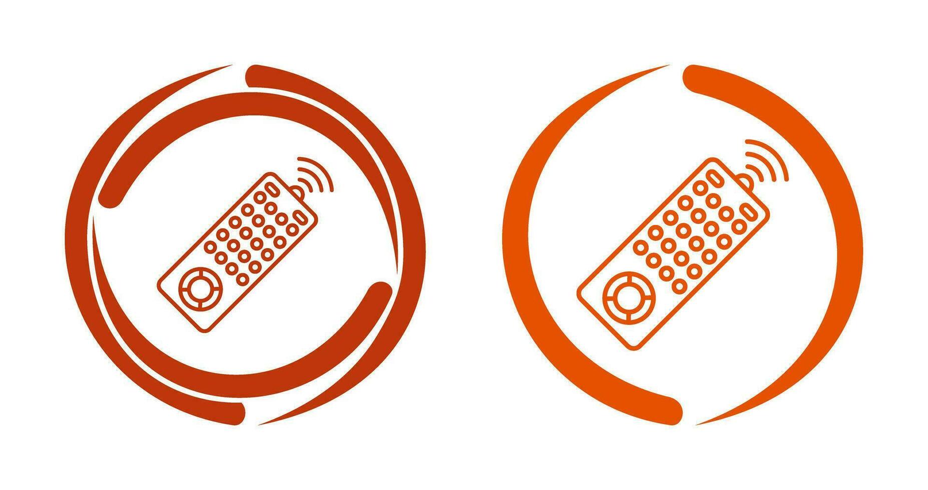 Remote Vector Icon