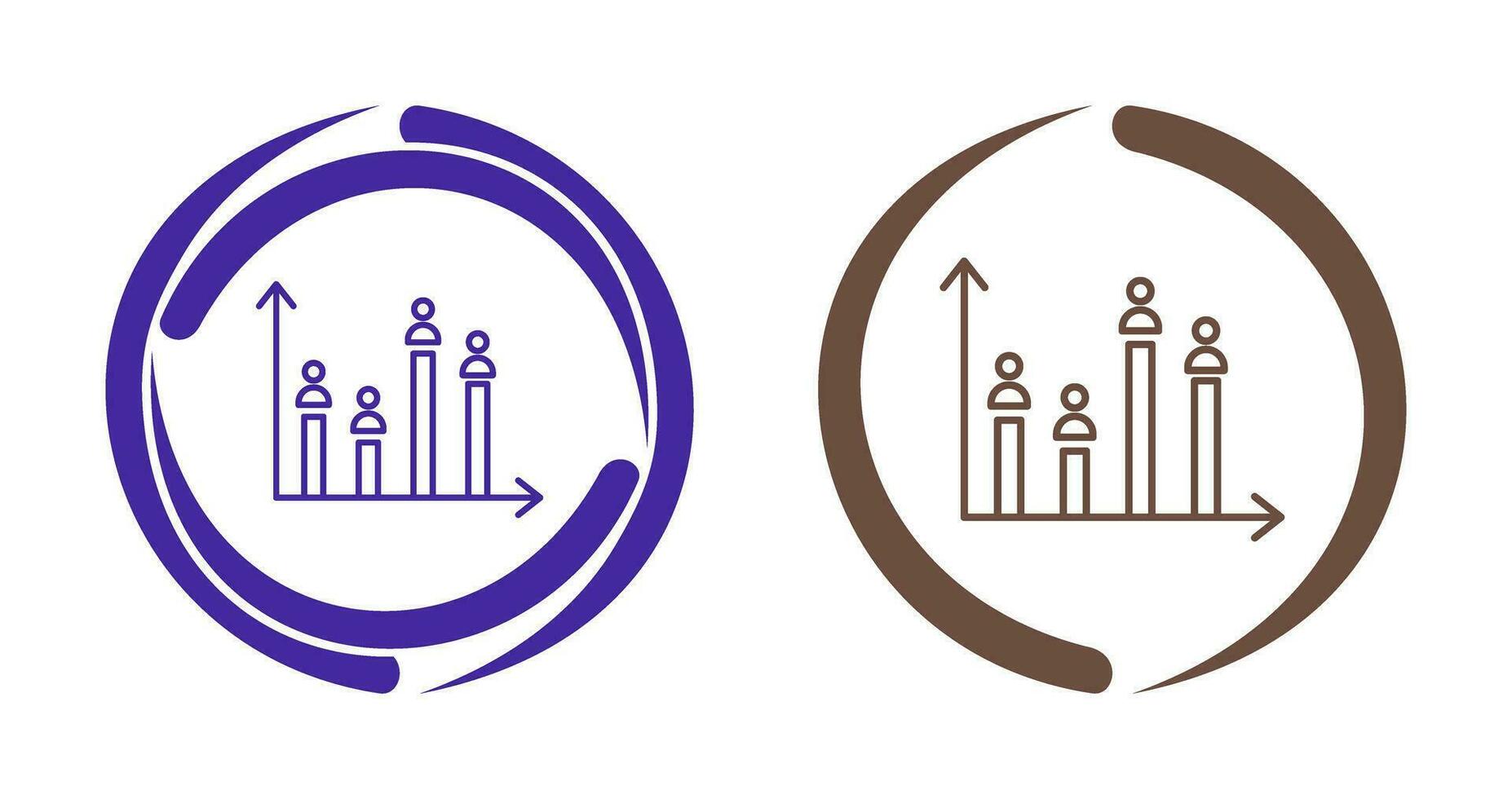 Candidate Graph Vector Icon