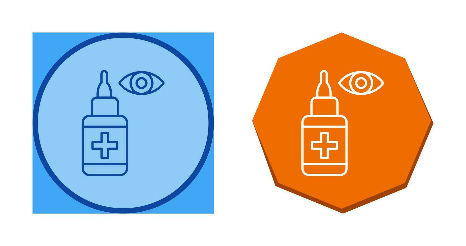 Eye Drop Vector Icon