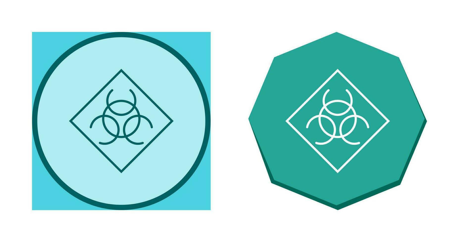 Biological Hazard Vector Icon