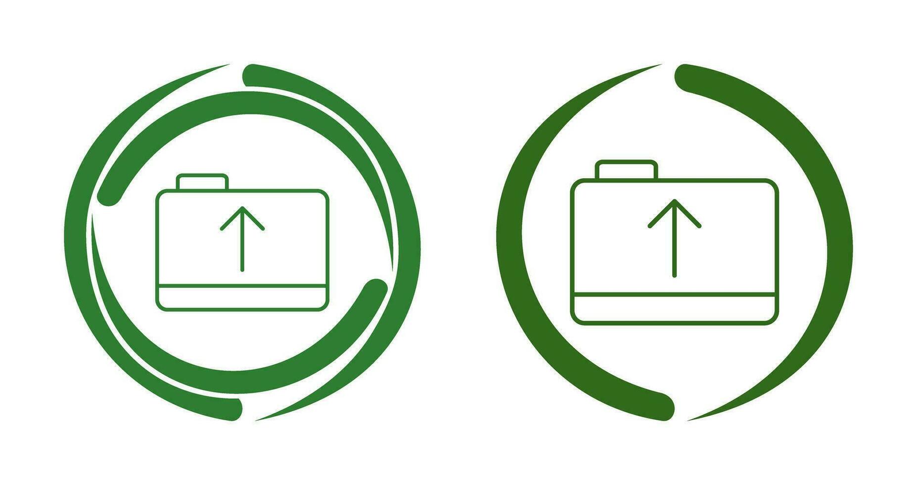 Unique Folder Vector Icon