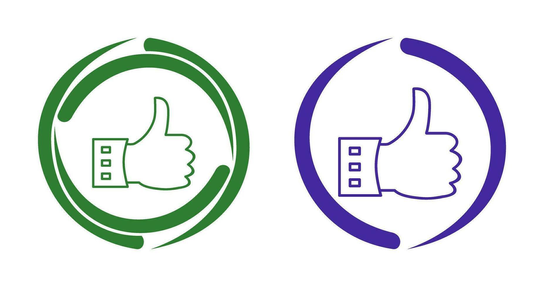 Unique Like Vector Icon
