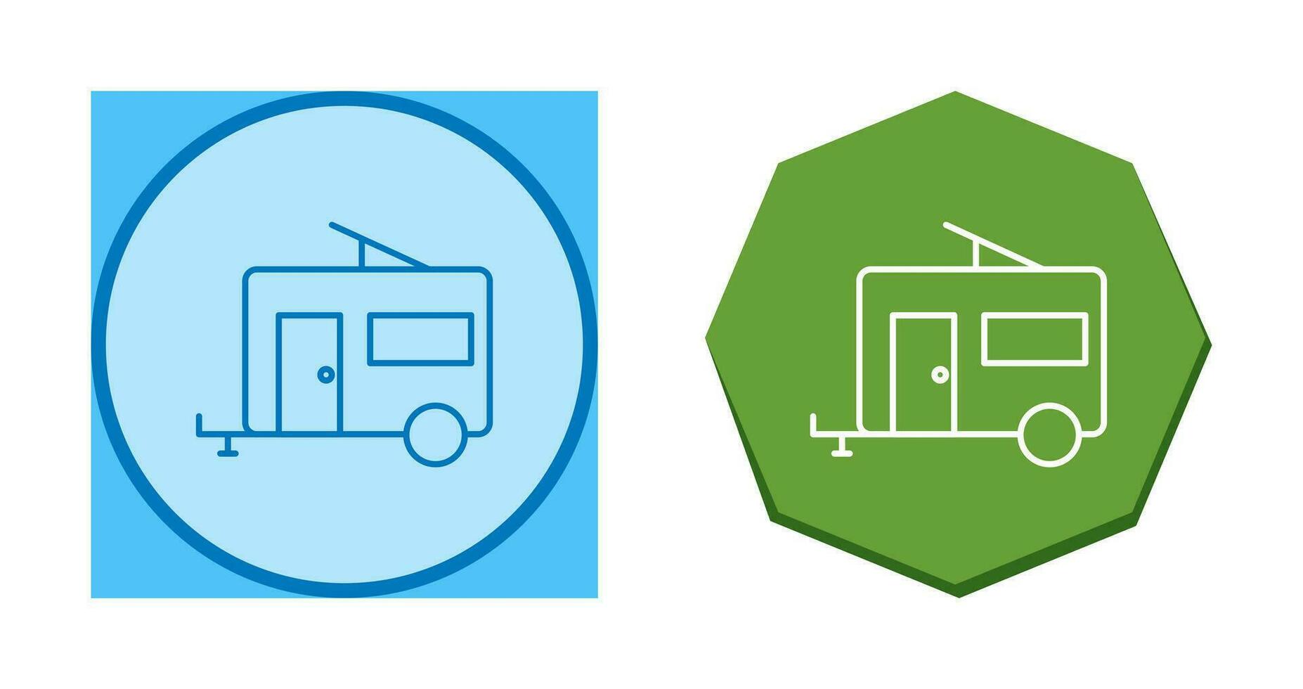 Trailer Vector Icon