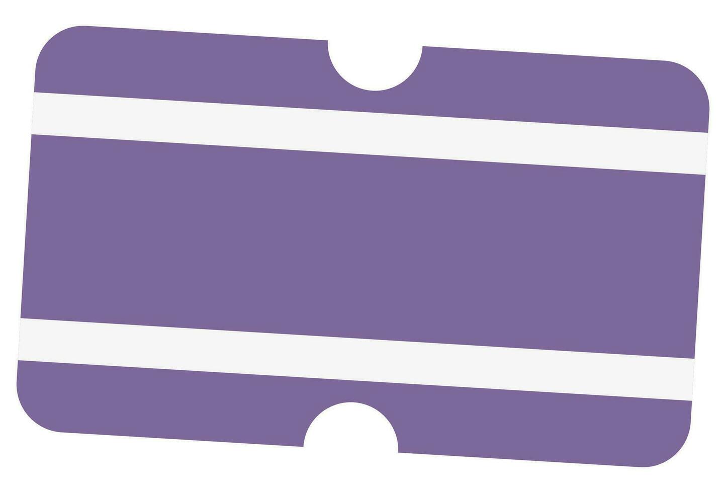 Simple discount coupon icon. vector