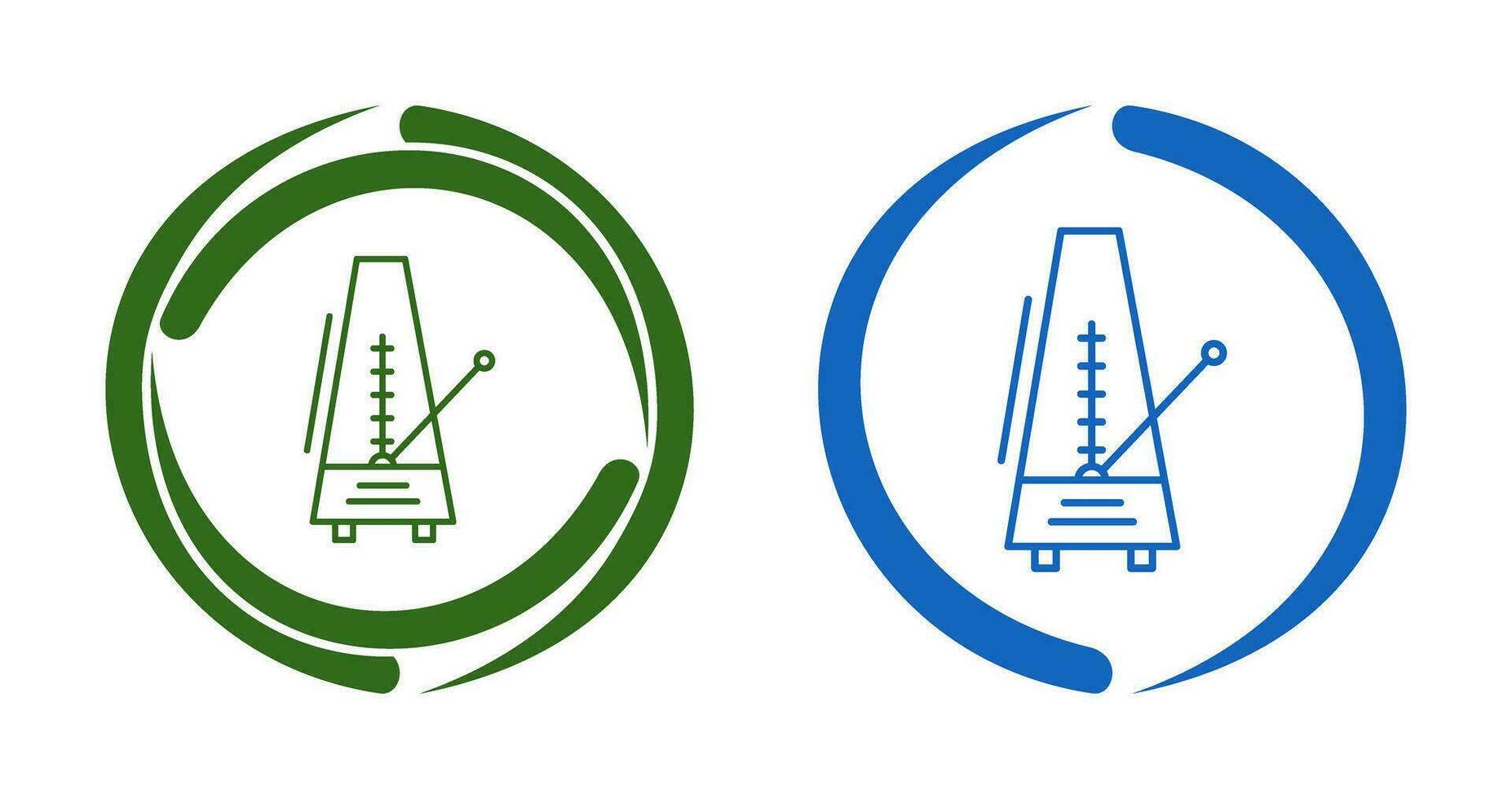 icono de vector de metrónomo