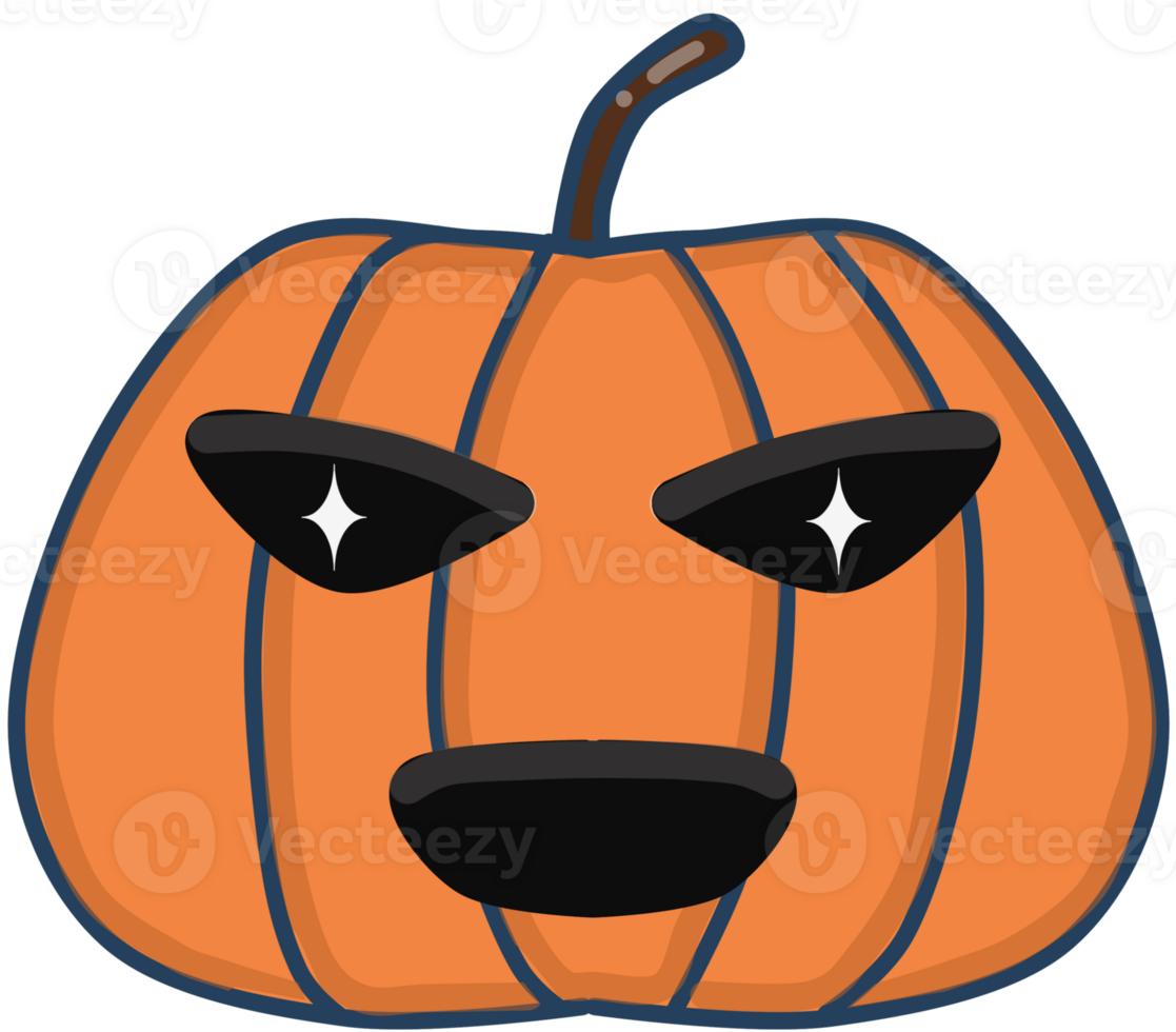 halloween pumpkin with eyes png